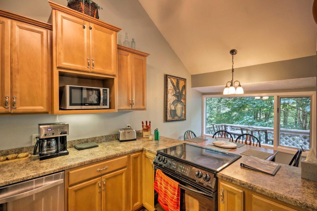 Condo With Furnished Deck - Walk To Sugar Mountain! Exteriör bild