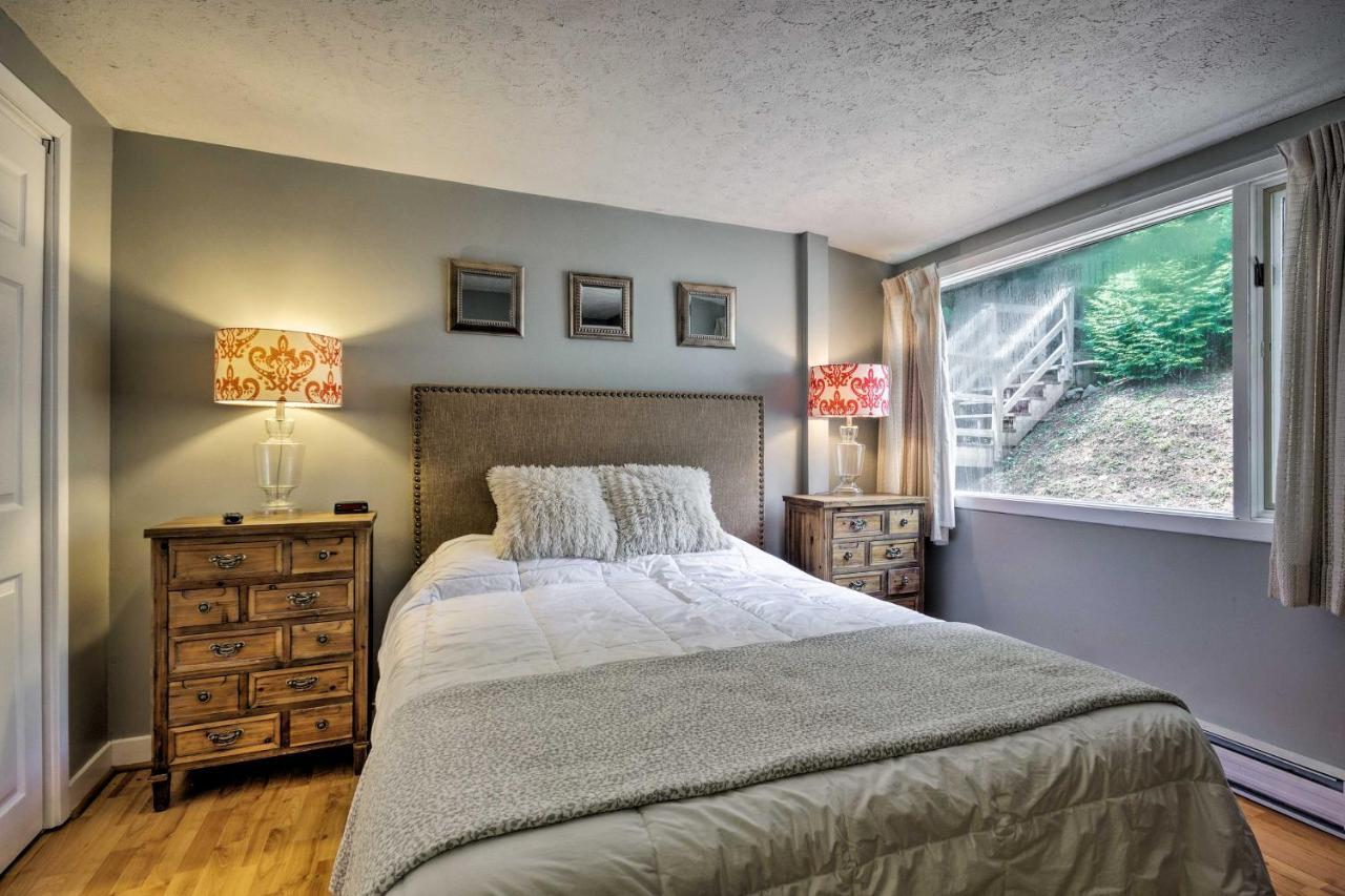 Condo With Furnished Deck - Walk To Sugar Mountain! Exteriör bild