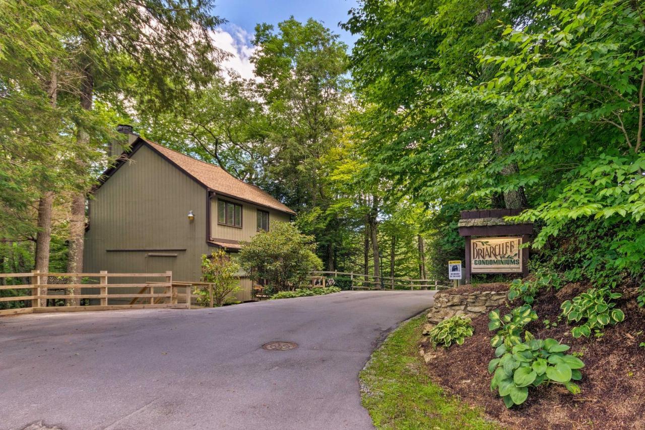 Condo With Furnished Deck - Walk To Sugar Mountain! Exteriör bild
